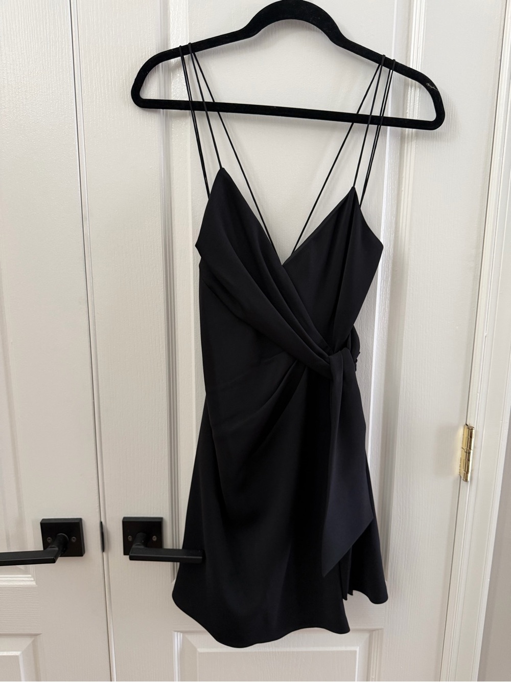 Alice + Olivia Black Mini Dress NWT